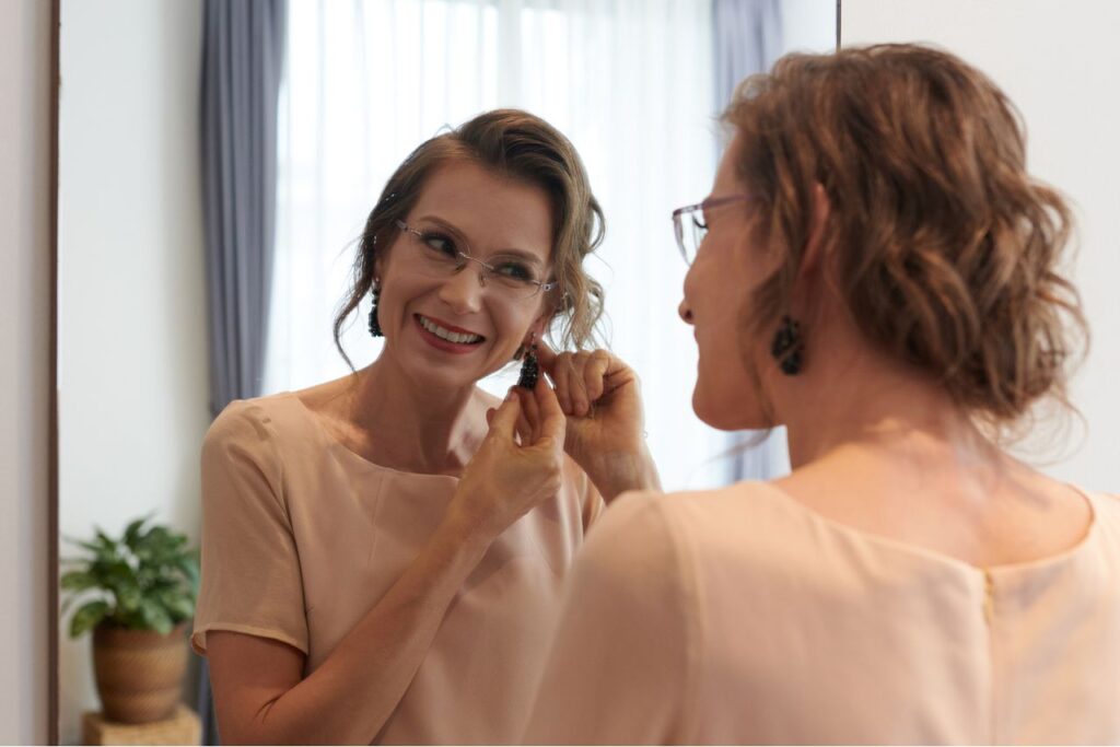 accessories look taller and slimmer