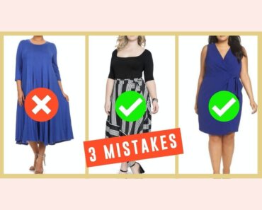 3 Big Fashion Mistakes That Make Your Tummy Look Bigger! How To Hide Your Tummy