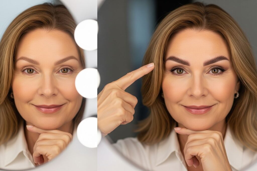 eyebrows for mature women