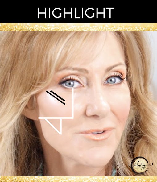 Contour Blush Highlight For Mature Cheeks Over 50!