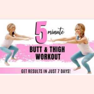 5 Minute Butt And Thigh Workout For Women Over 50 Get Results In Just 7 Days Fabulous50s!