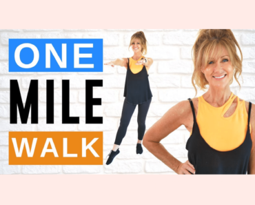 1 Mile Walk Indoor Walking Workout Fabulous50s 14 Day Challenge!