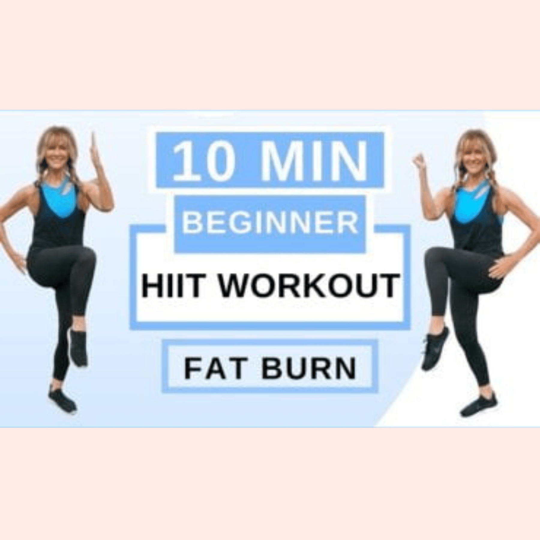 10 Minute Beginner HIIT Workout For Weight Loss Fabulous50s