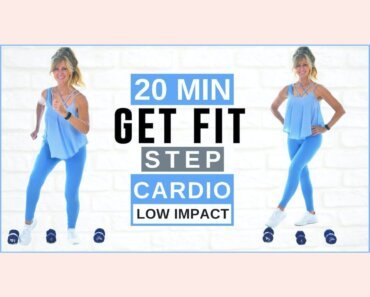 20 Minute GET FIT CARDIO Workout For Women | Low Impact High Intensity