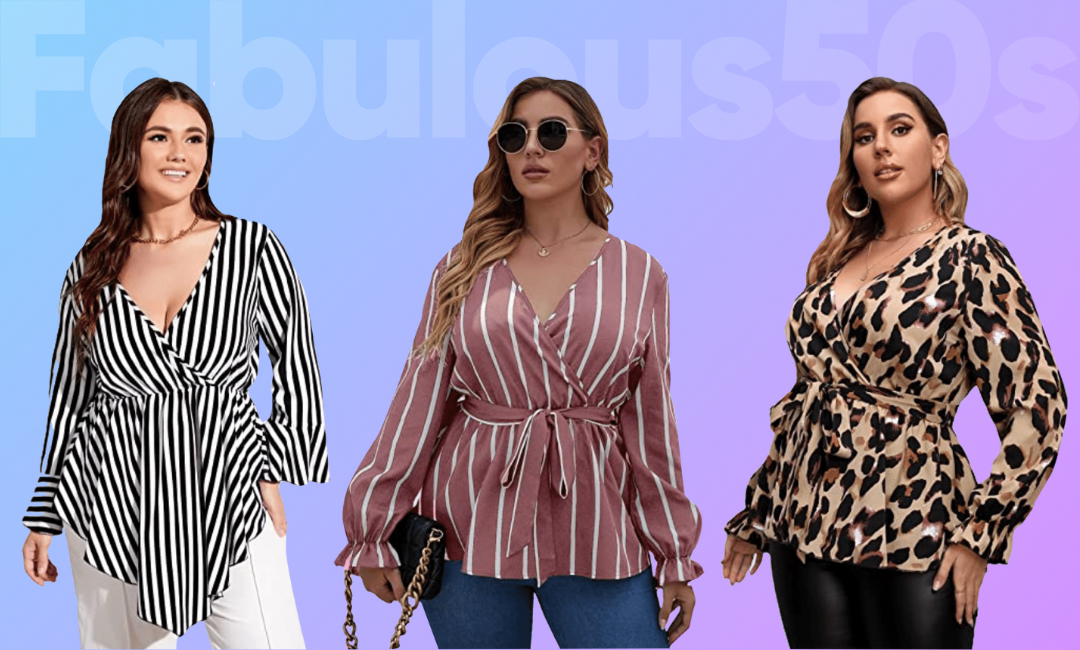 9 BEST TOPS to HIDE a TUMMY  Women Over 50 Style Tips! 