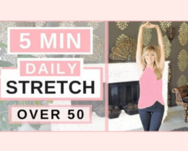 CALMING 5 Minute Full Body Stretching Routine For Beginners!