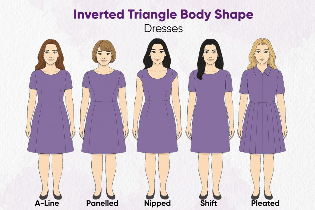 Dresses That Flatter an Inverted Triangle