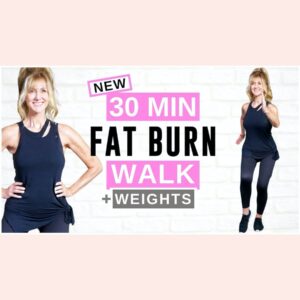 30 Minute FAT BURNING Walking Workout For Women Over 50!