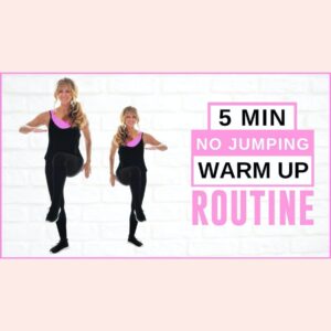 5 Minute Warm Up for At Home Workouts | no Jumping!