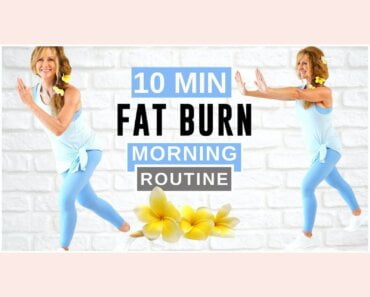 10 Minute Fat Burning Morning Routine | Low Impact Cardio!