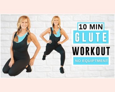 10 Minute Booty Burn Workout For Women Over 50
