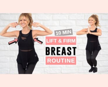 Lift And Firm Your Breasts In 10 Minutes | 10 Breast Lift Exercises That Work!