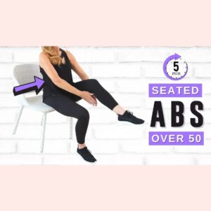 Lose Belly Fat Sitting Down | 5 Minute AB WORKOUT