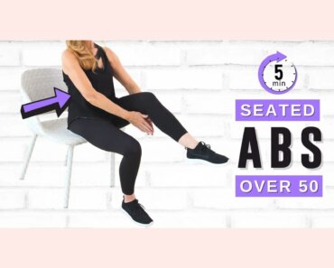 Lose Belly Fat Sitting Down | 5 Minute AB WORKOUT