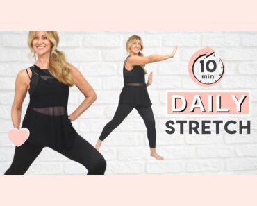10 Minute Daily Stretching Routine For Women Over 50!