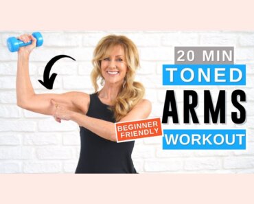 20 Minute Toned Arm Workout For Women Over 50 | Bye Bye Bat Wings Today!