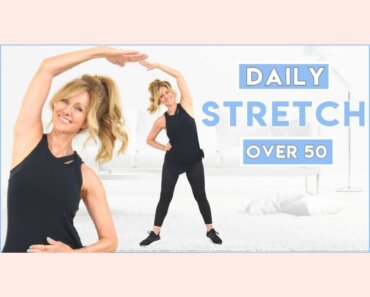 5 Minute Daily Stretching Routine For Women Over 50!
