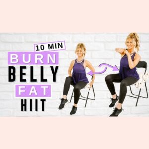 10 Minute Seated Abs Workout For Women At Home Burn Belly Fat FAST!