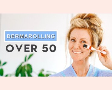 How To Use A DERMA ROLLER At Home | Tutorial For Women Over 50!
