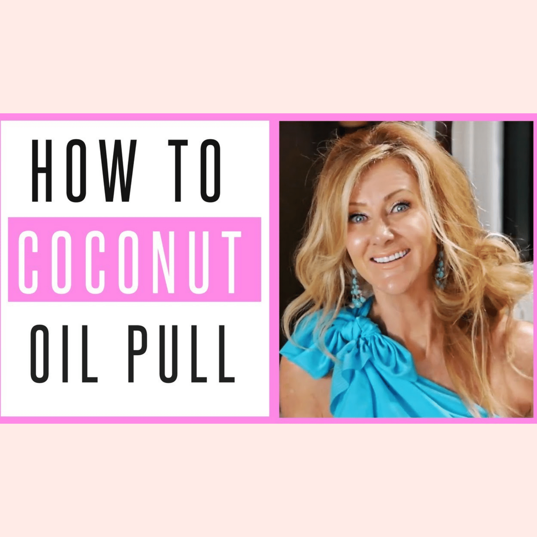 How To Coconut Oil Pull - For Whiter Teeth And A Healthy Body - Naturally!How To Coconut Oil Pull - For Whiter Teeth And A Healthy Body - Naturally!