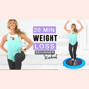 20 Minute Rebounder Workout For Weight Loss! Fabulous50s