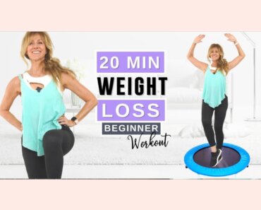 20 Minute Rebounder Workout For Weight Loss! Fabulous50s
