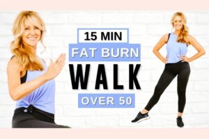 15 Minute FAT BURNING Indoor Walking Workout [Walk At Home]