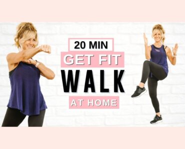 20 Minute GET FIT Indoor Walking Workout [Walk At Home]