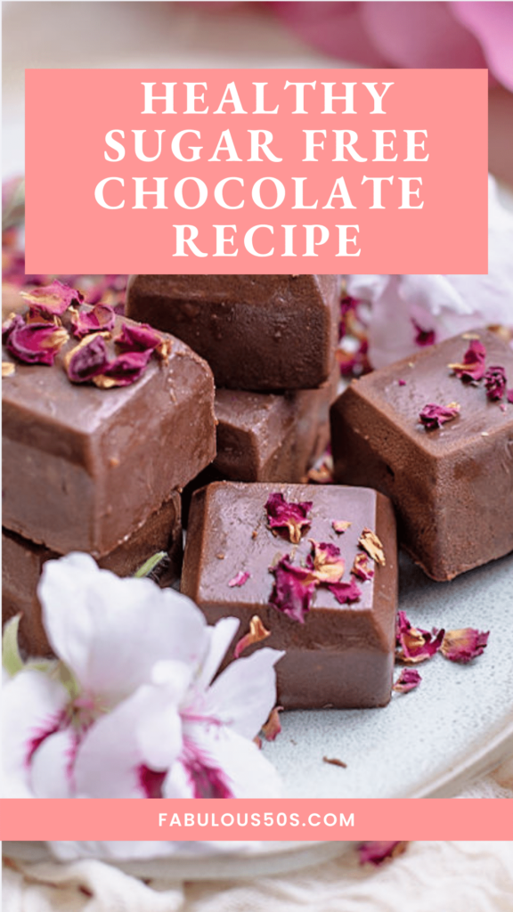 Healthy Sugar Free Chocolate Recipe - Fabulous50s Healthy Life Recipes