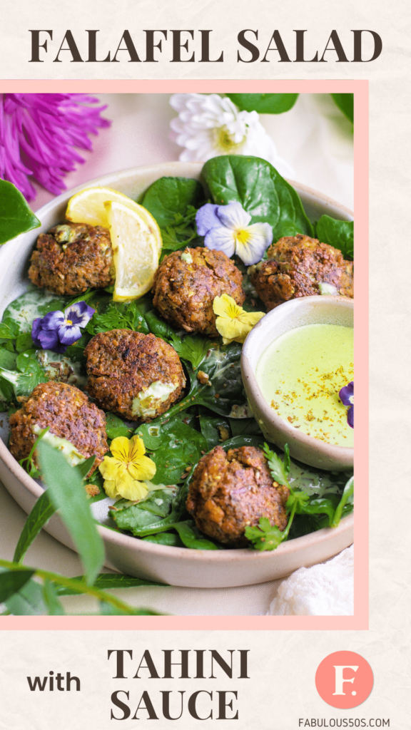 Falafel Salad - Fabulous 50s Healthy Recipe