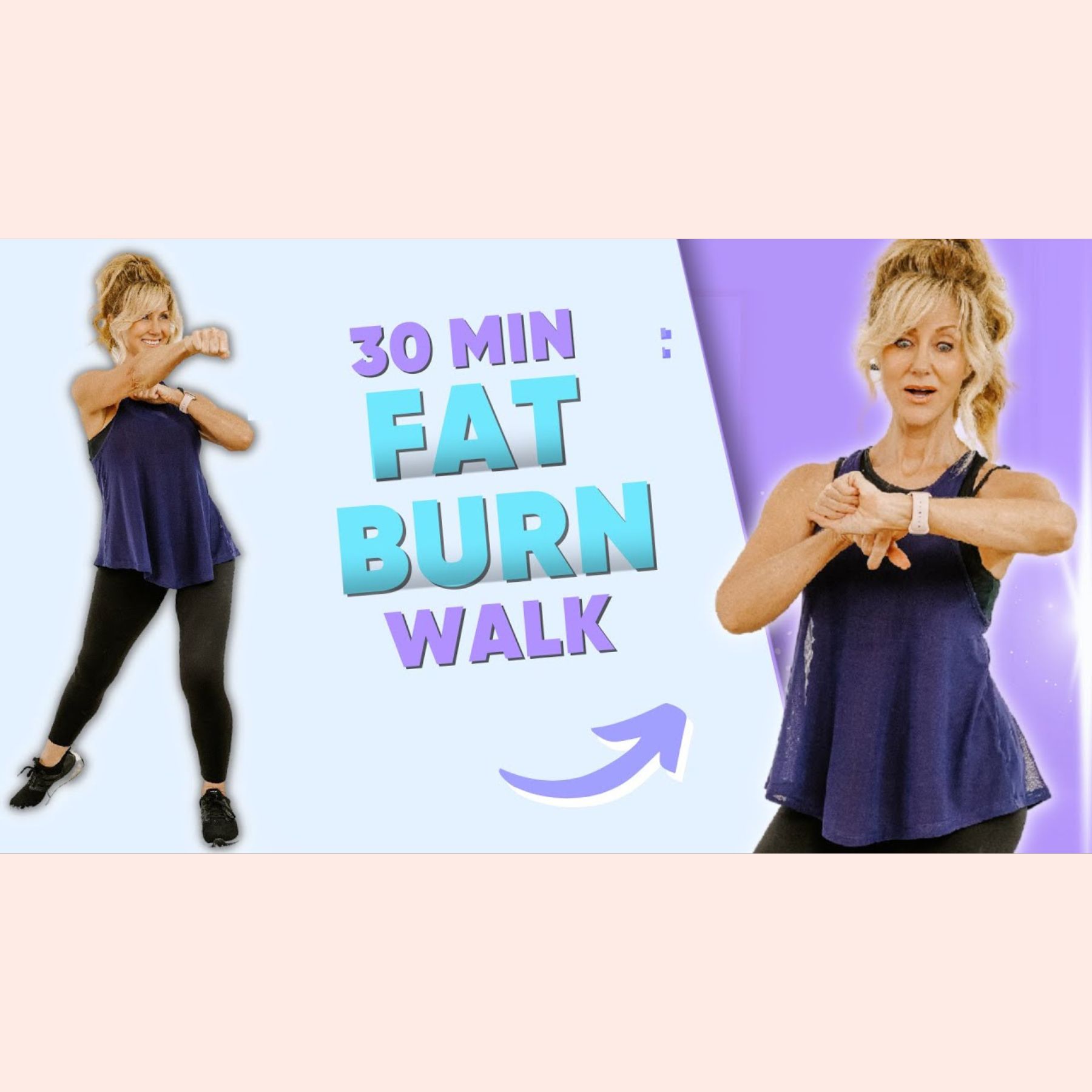 30 MIN FAT BURN WALKING WORKOUT | Intense Full Body Fat Burn at Home