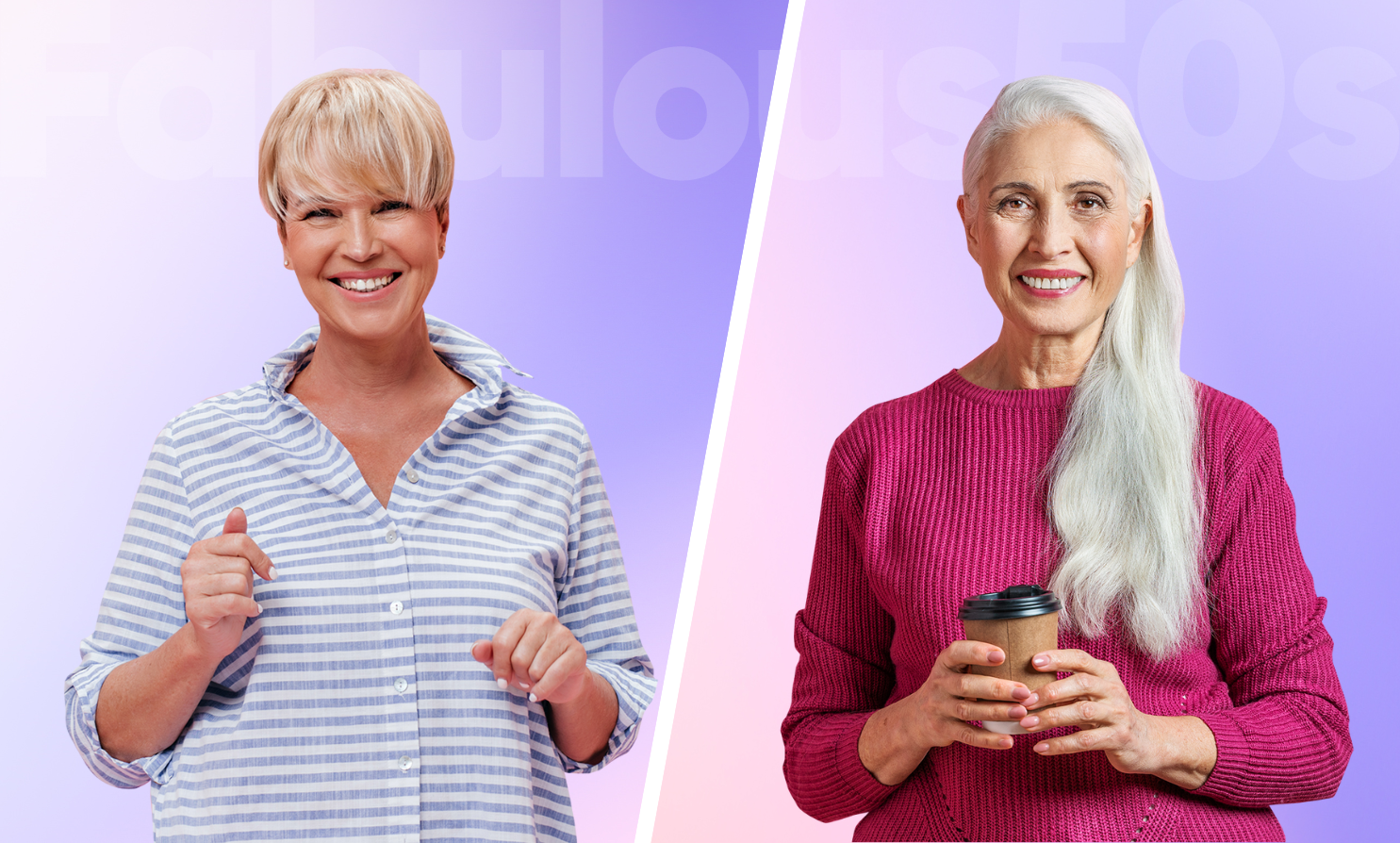 Long Hair vs Short Hair - Hairstyles for women over 50
