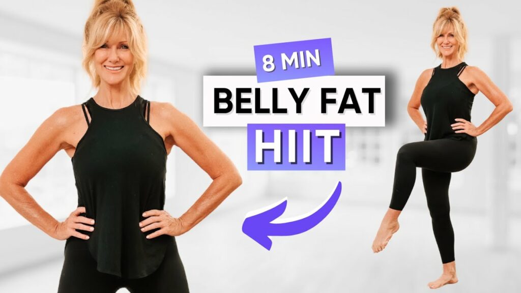 This 8 Minute Standing Abs Lower Belly Fat Workout is Amazing