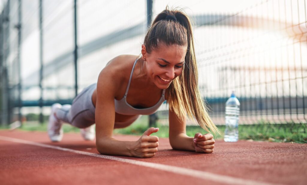 plank challenge for women over 50