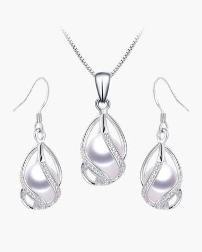 100% Natural Freshwater Pearl Jewelry Sets