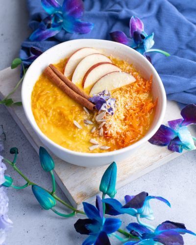Mother's Day Healthy Brunch Ideas - Paleo Carrot Cake Porridge