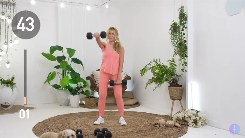 10-Minute Arm Workout With Weights 10-minute upper body workout