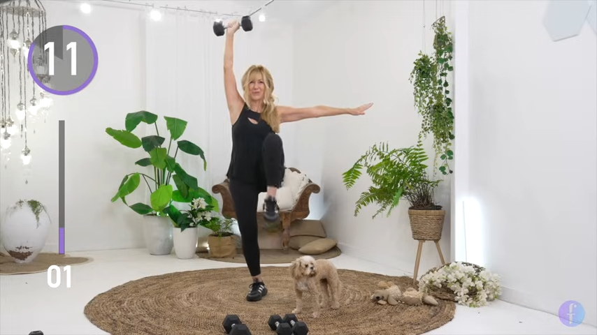 10 Simple EXERCISES to Burn Belly Fat with Weights! 10 minute standing abs