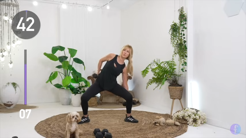 10 Simple EXERCISES to Burn Belly Fat with Weights! 10 minute standing abs
