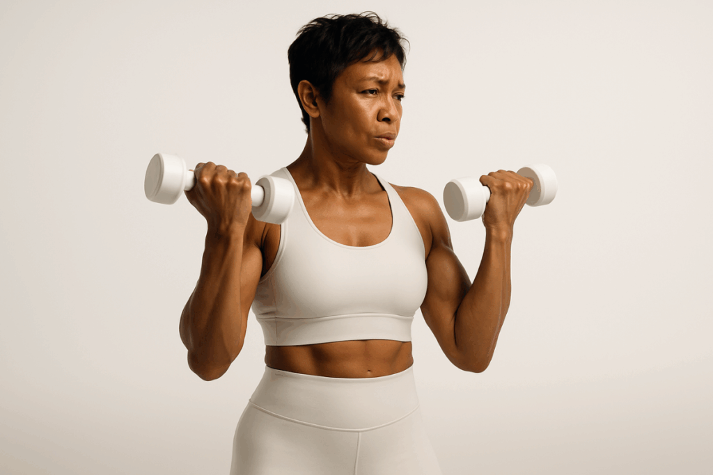 over 50 dumbbell workout