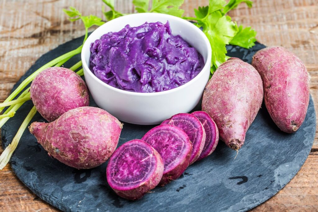 The purple sweet potato is a superfood unique to Okinawa