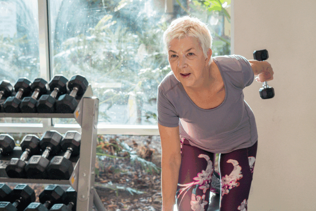 toned arms dumbbell workout for women