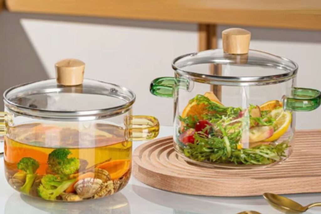 non-toxic cookware - Glass pots