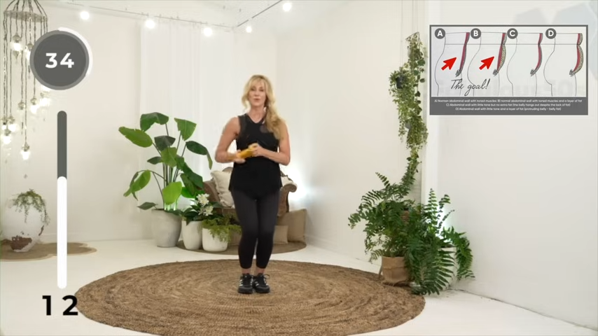 Burn belly fat in 20 minutes | Standing Ab Workout Over 50