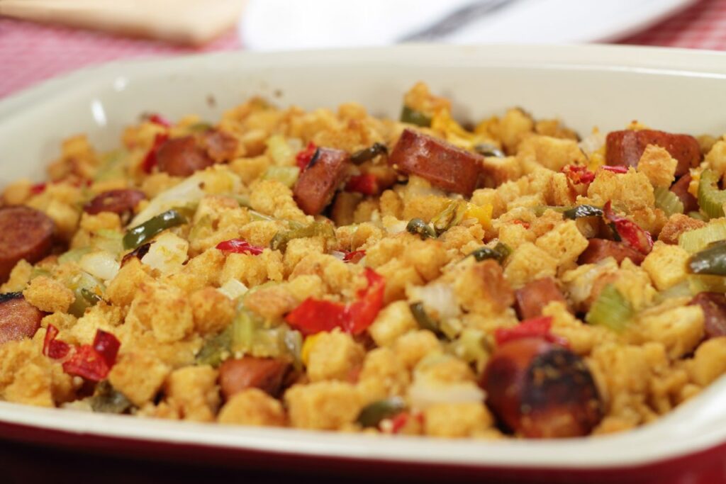 Thanksgiving Side Dishes - Sausage Stuffing Recipe