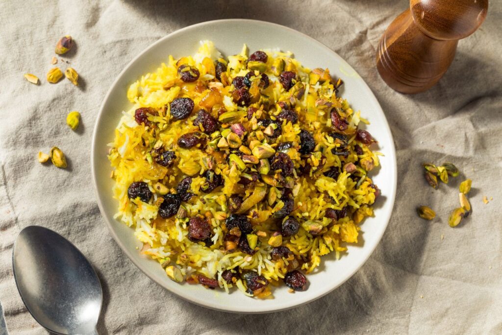 Wild Rice Pilaf with Cranberries