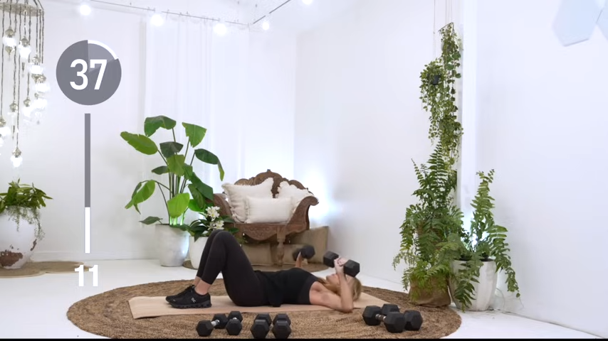 Chest Press build muscle at home