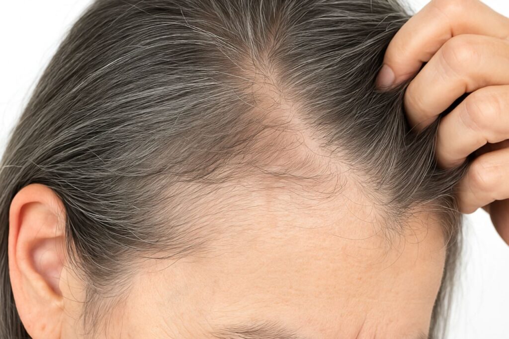hair thinning on the sides