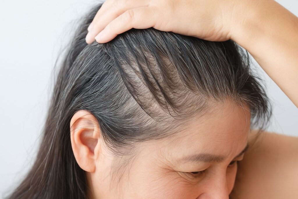 hair thinning on the sides