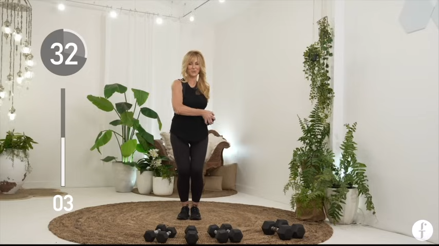 Slow Tempo Bicep Curls for Arm Definition menopause symptom relief workout
